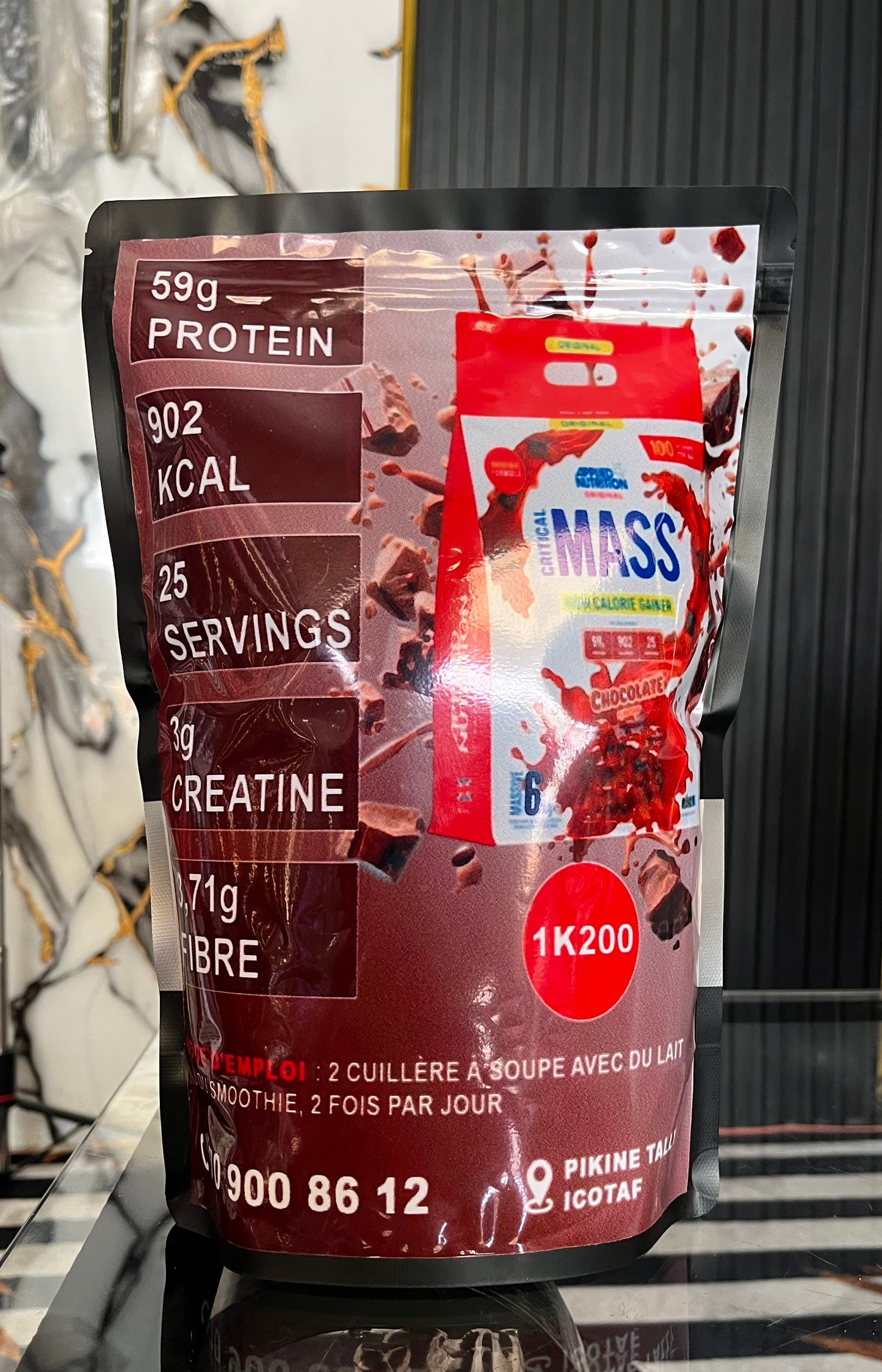 Mass critical 1kg200