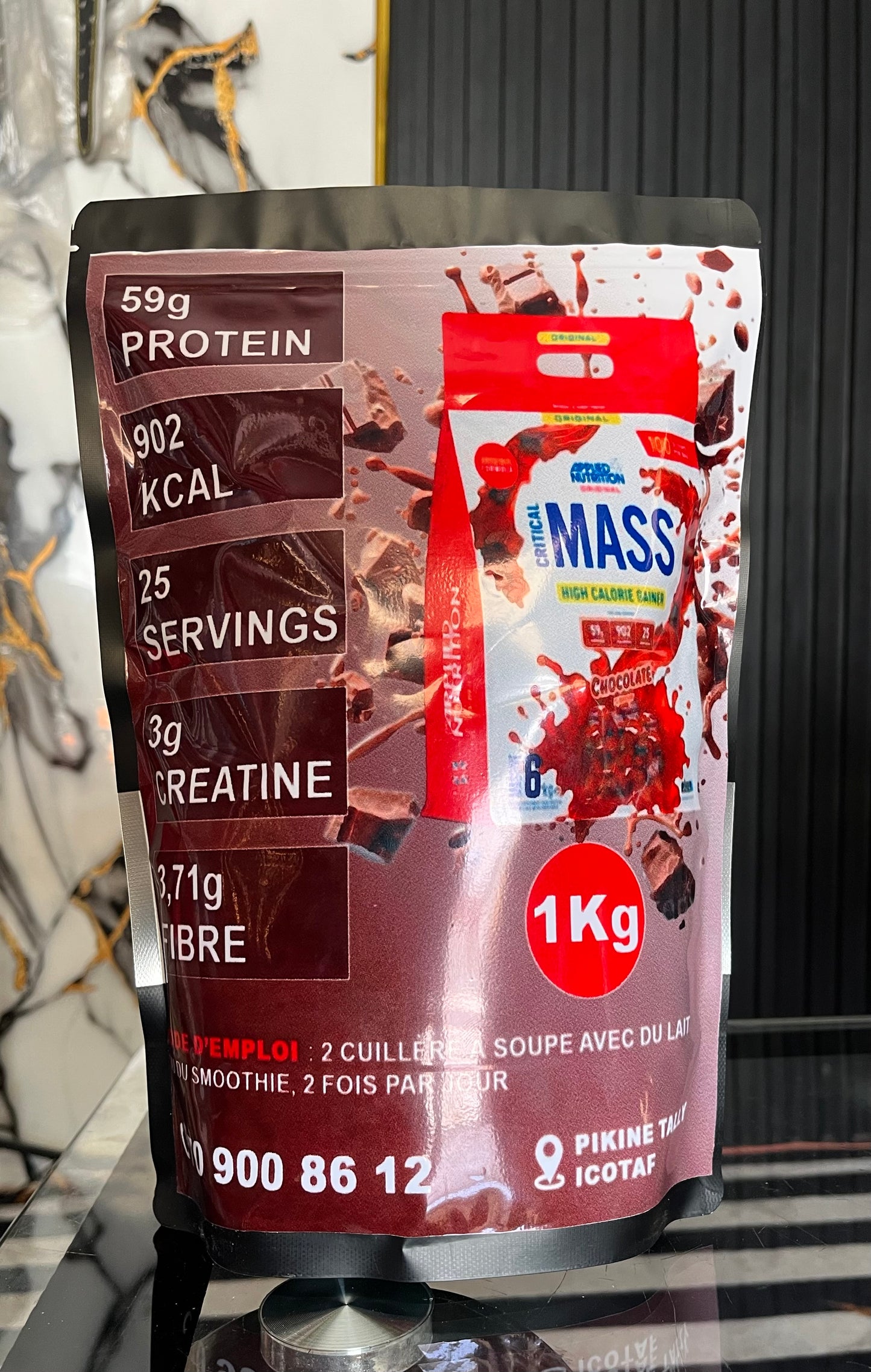 critical mass 1kg